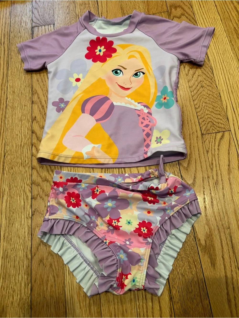 Lot Swimsuits Ruffle Butts Old Navy Disney Girls 6-7